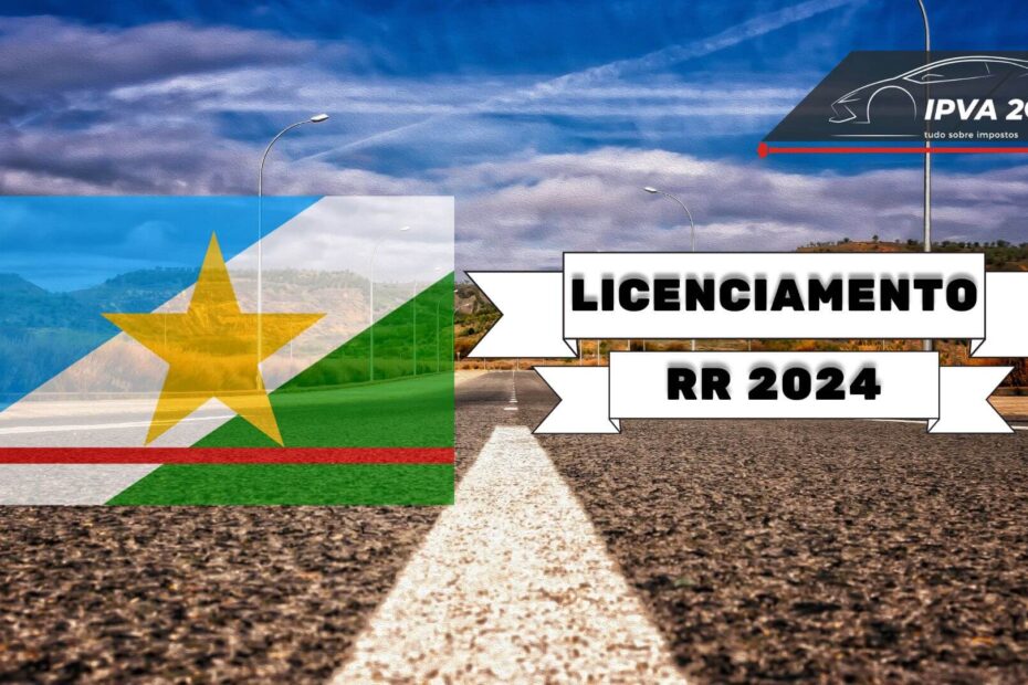 Foto da logo do Licenciamento 2024 RR