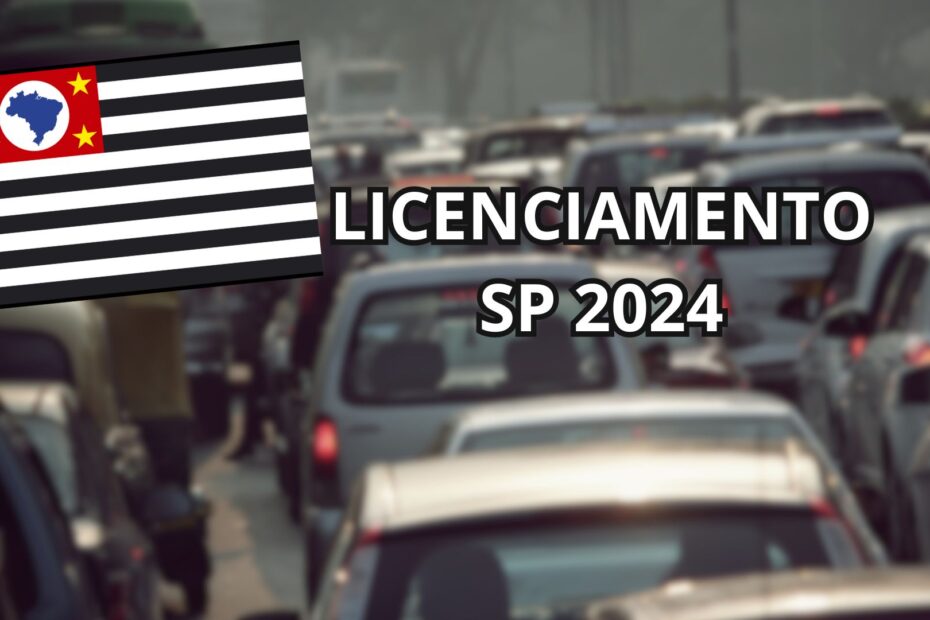Licenciamento SP 2024, São Paulo.