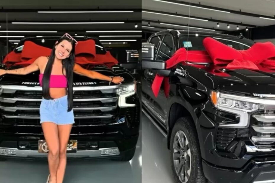 Ana Castela tem dificuldade ao dirigir nova picape.