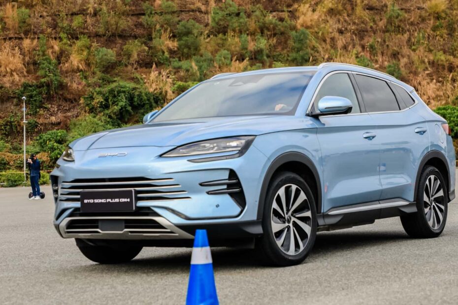 BYD Song Plus reestilizado.