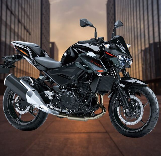 Kawasaki Z400.