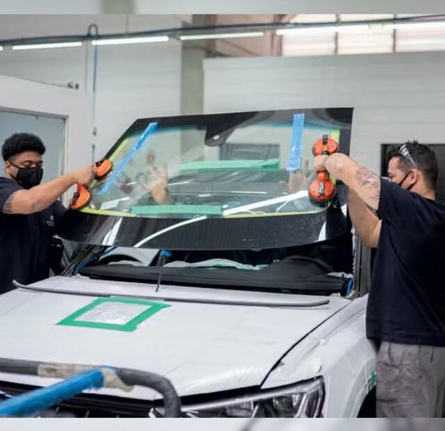 Blindagem de carro.