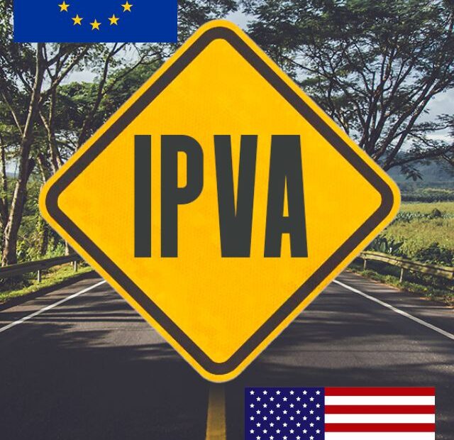 Existe IPVA nos Estados Unidos e Europa