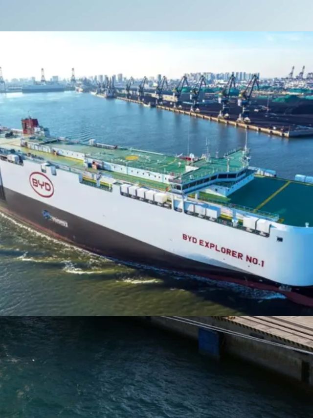 BYD Surpreende e Lança Seu Próprio Navio Elétrico