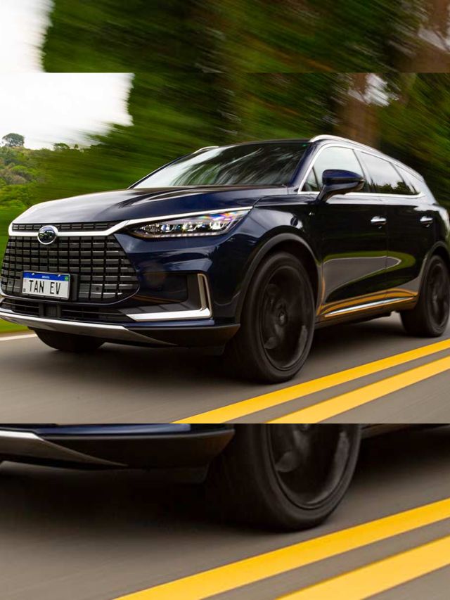 O SUV elétrico chinês de meio milhão cedido por BYD a Lula e Janja