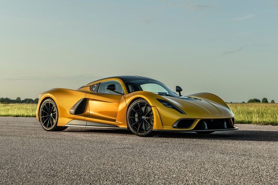 Hennessey Venom F5 que tentar bater recorde de velocidade máxima.