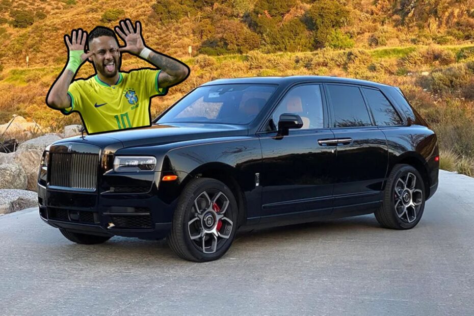 Neymar compra novo Rolls-Royce.