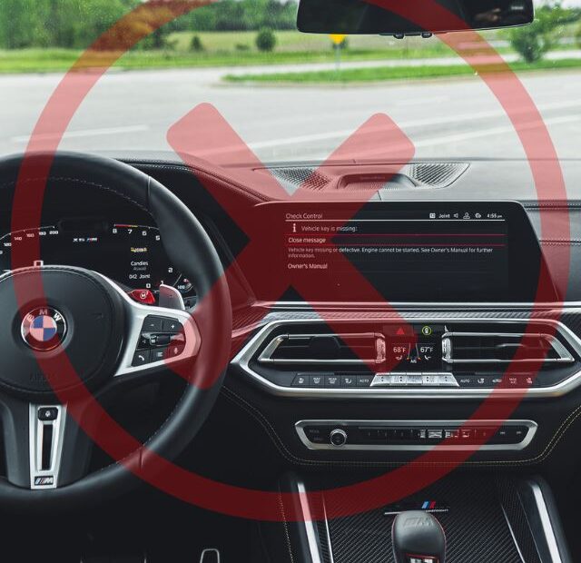 O que não fazer no carro.