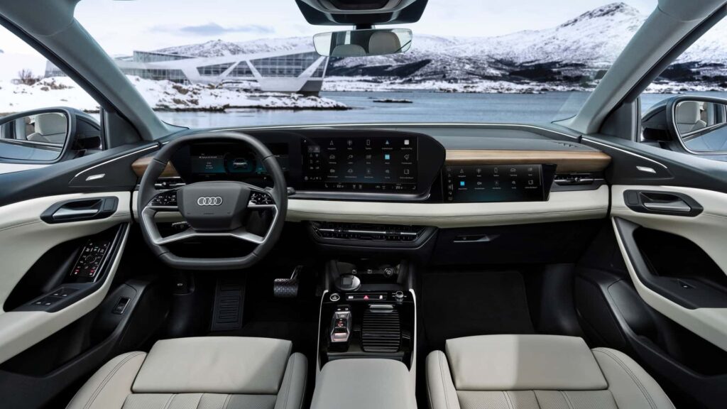 Audi Q6 e-Tron Painel.