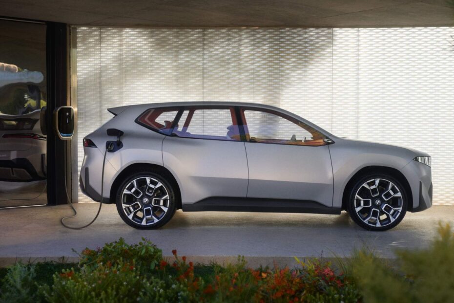 Lateral da BMW Vision Neue Klasse X.
