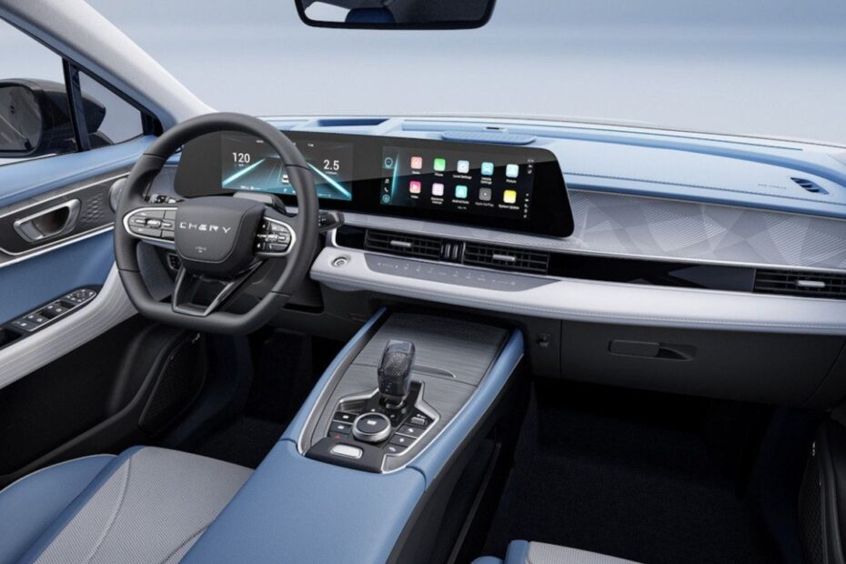 Interior do Chery Omoda 5.