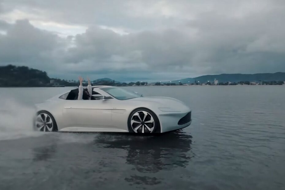 Carro aquático da Seacar.