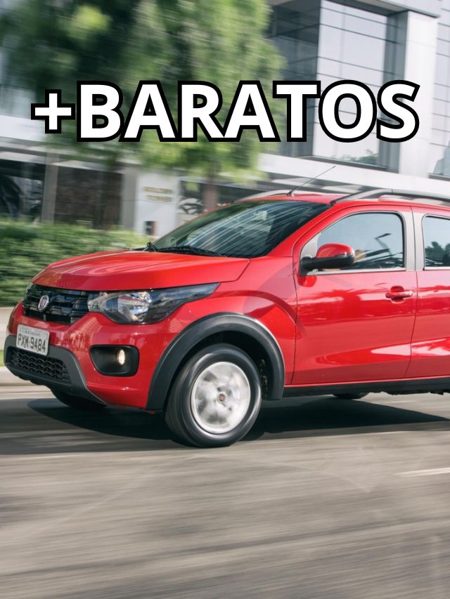 Os 5 carros mais baratos do Brasil em 2024; veja os preços!