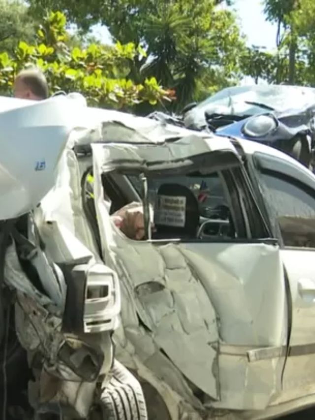 Acidente com Porsche revela o perigo de uma colisão traseira