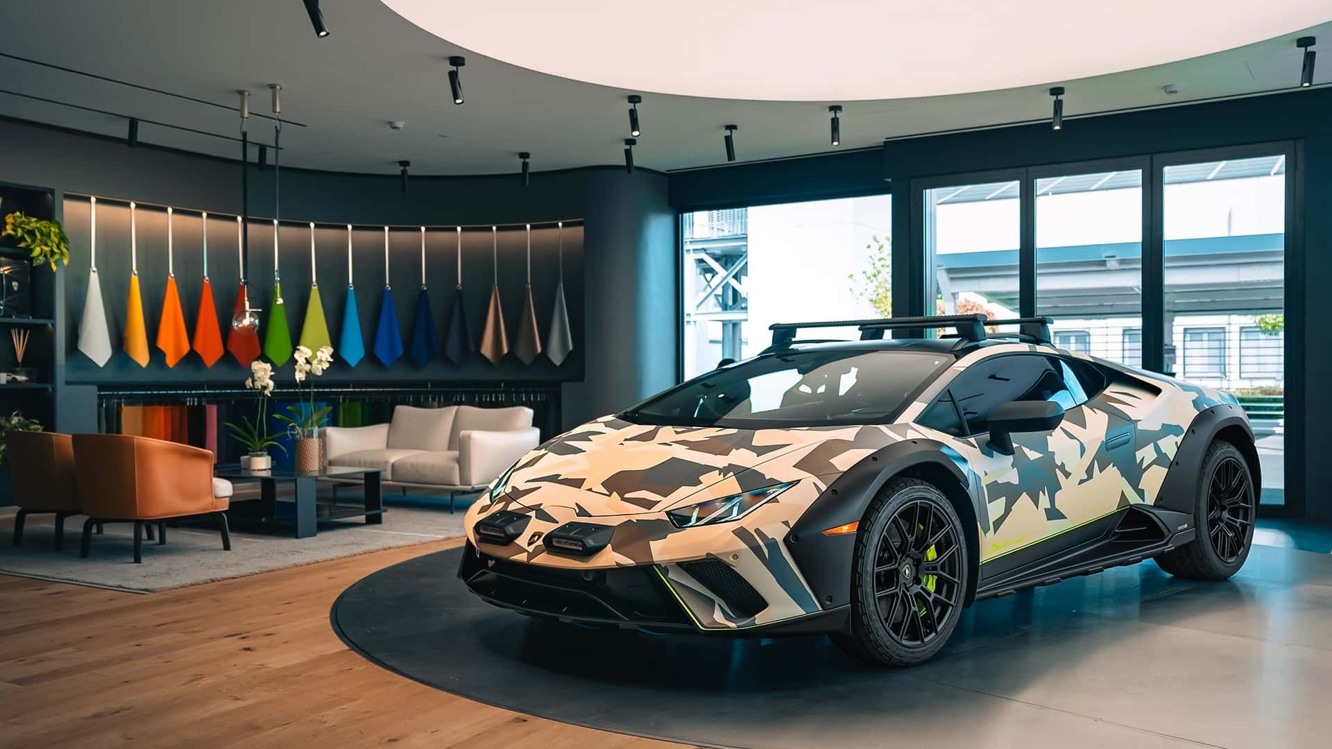 Lamborghini Revela O Novo Huracan Sterrato All-Terrain: Uma Máquina De ...