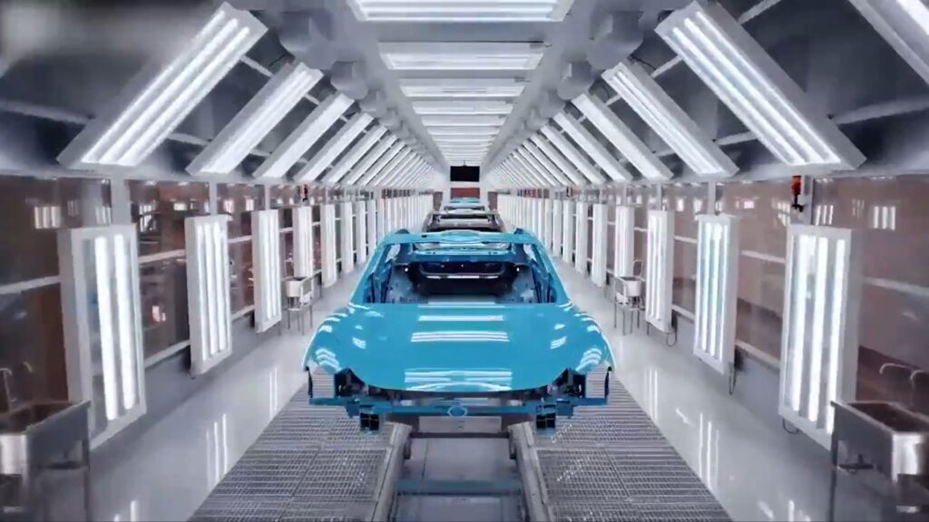 Xiaomi produz um carro a cada 76 segundos.