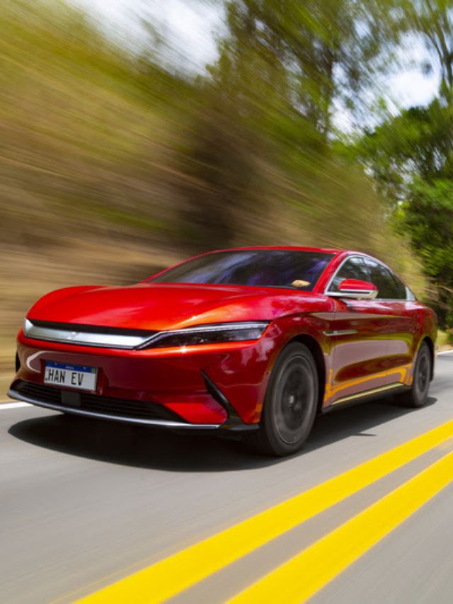 Novo BYD Han EV 2024 tem novidades!
