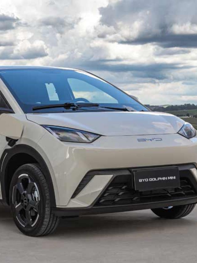 BYD Dolphin Mini é o carro elétrico mais vendido em março