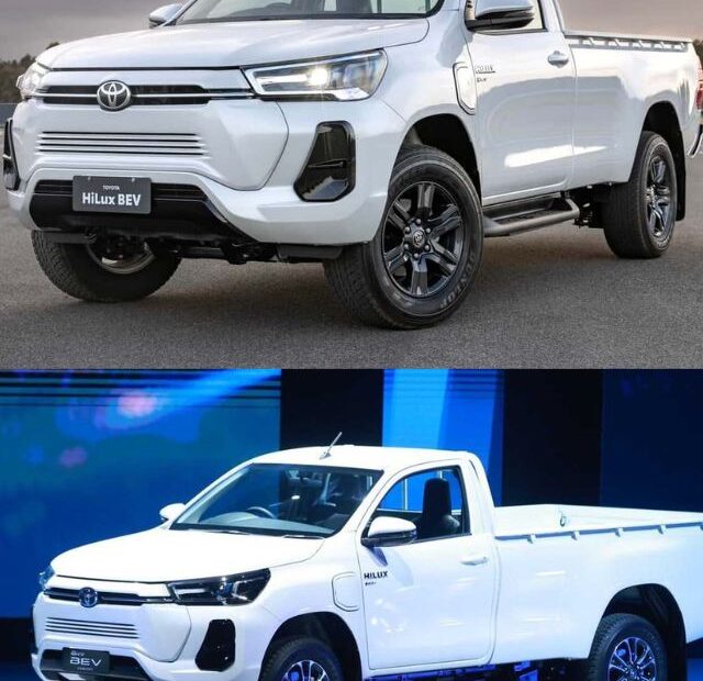 Hilux elétrica foi confirmada