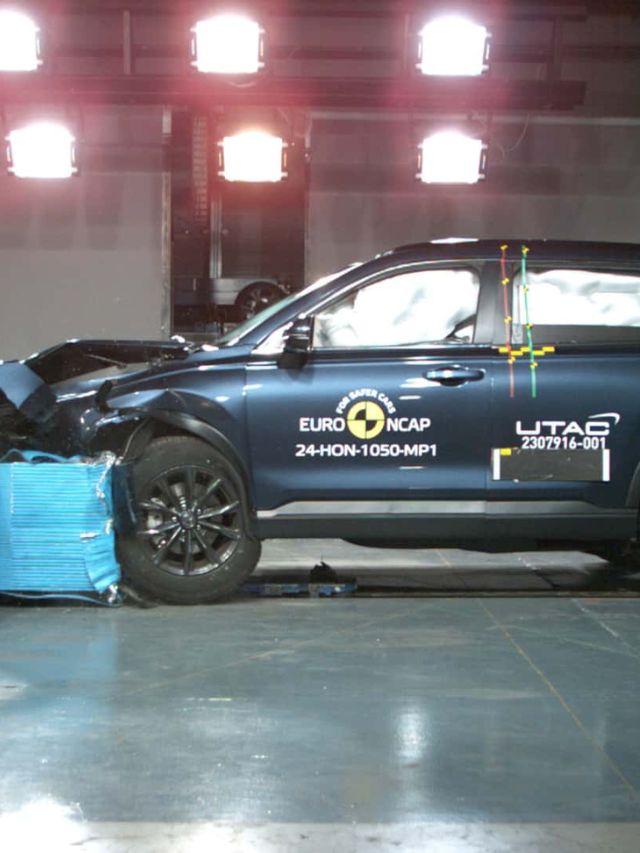 Honda CR-V ganha 5 estrelas no teste Euro NCAP