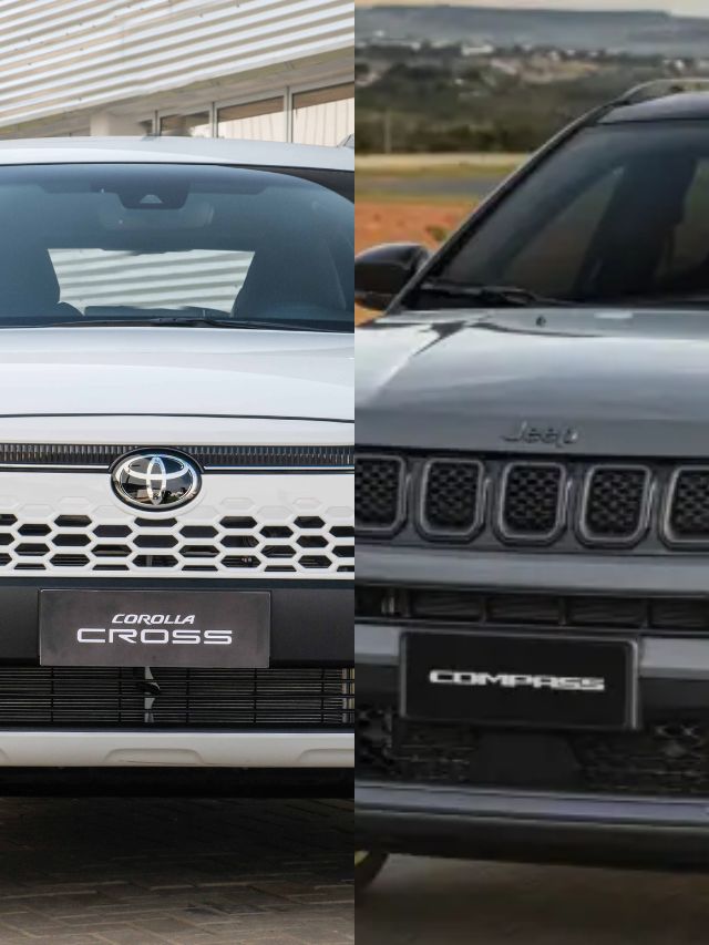 Corolla Cross vs Jeep Compass: Qual o melhor SUV?