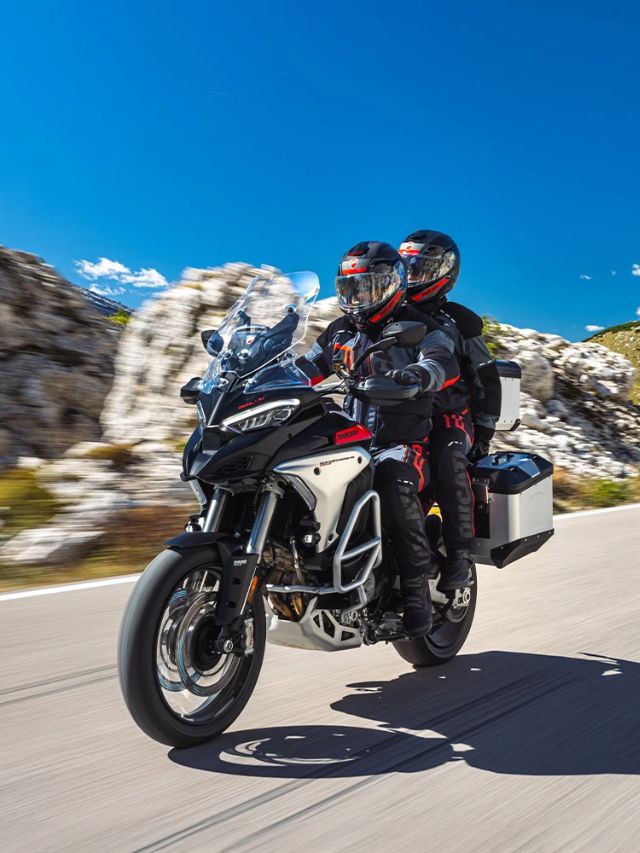 Nova Ducati Multistrada V4 Rally parte de R$ 150 mil com 170 cv!