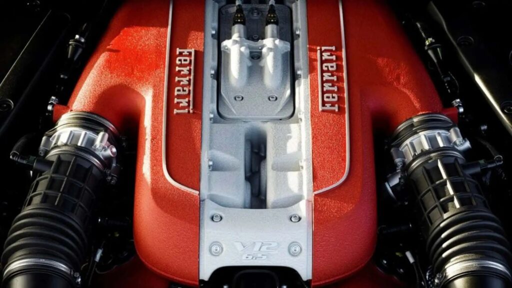 Motor Ferrari V12