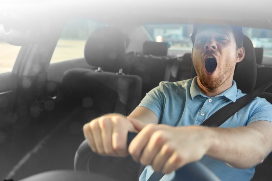 Motorista com sono