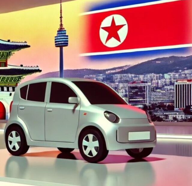 Carro eletrico da Coreia do Norte