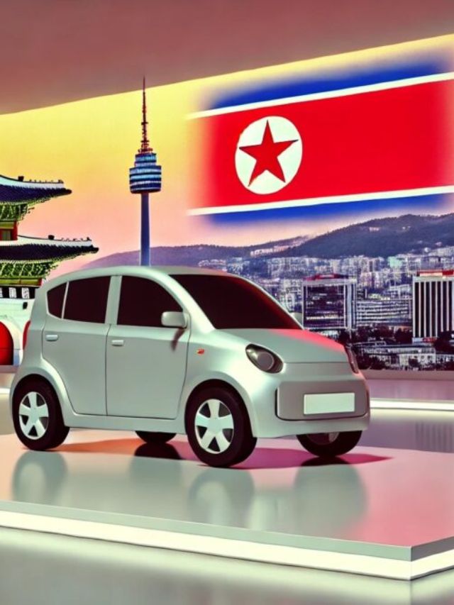 Coreia do Norte revela seu 1º carro elétrico, mas não é o que parece