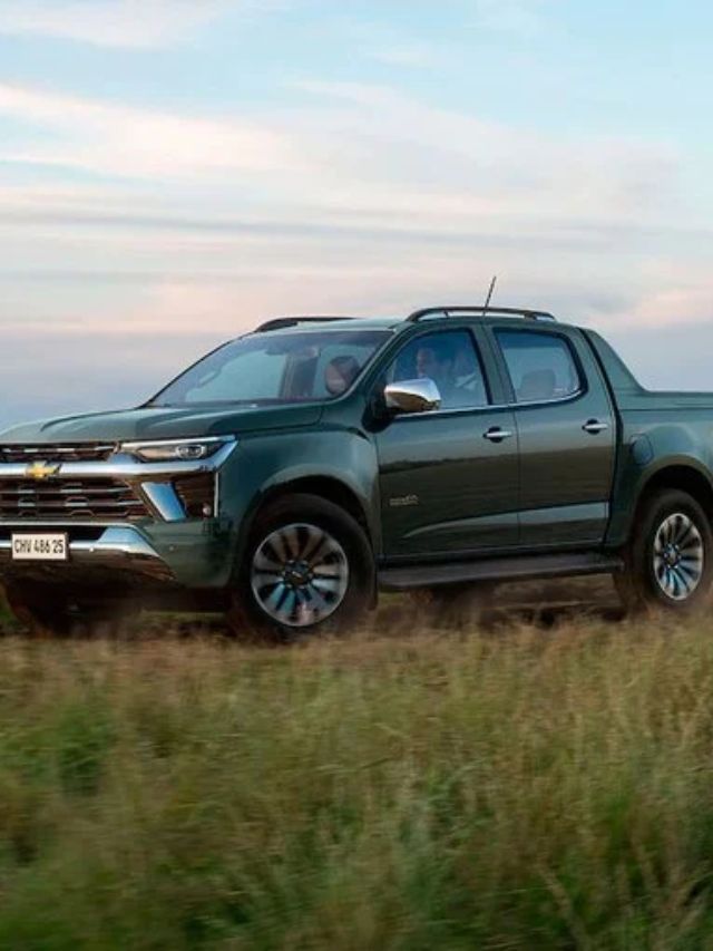 Picape da Chevrolet S10 LTZ 2025 vem linda mas sem luxo!