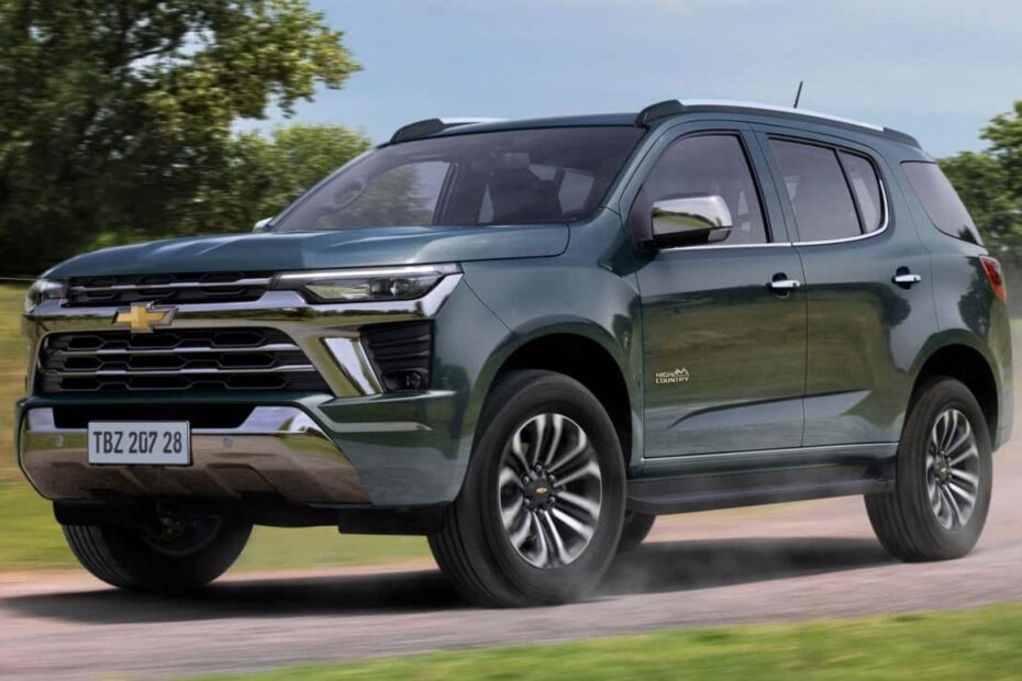 Chevrolet Trailblazer 2025 em estrada de terra