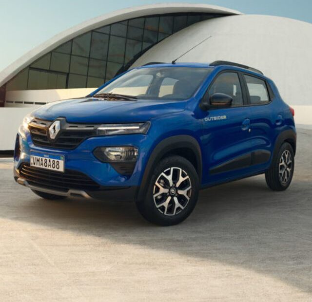 Kwid Azul
