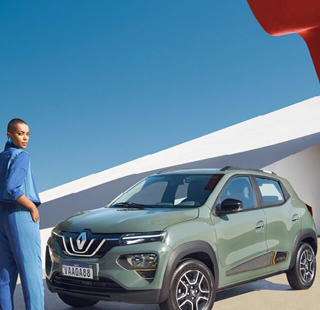 Kwid E-tech verde