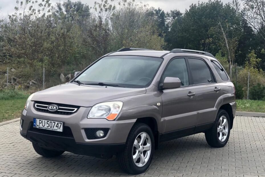 Sportage na diagonal.