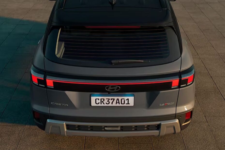Traseira do Hyundai Creta 2025.
