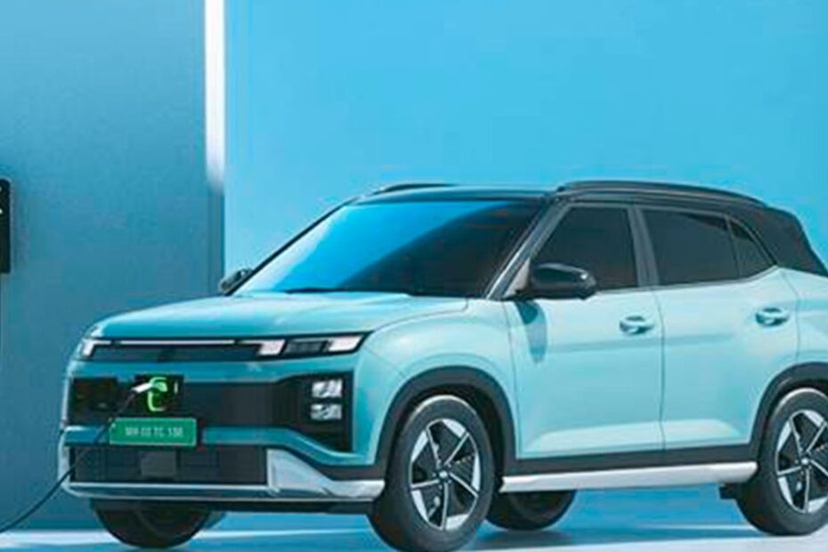 Creta elétrico carregando.