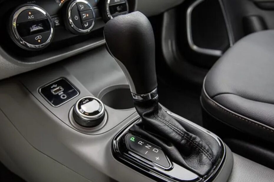 Câmbio automático de carro.