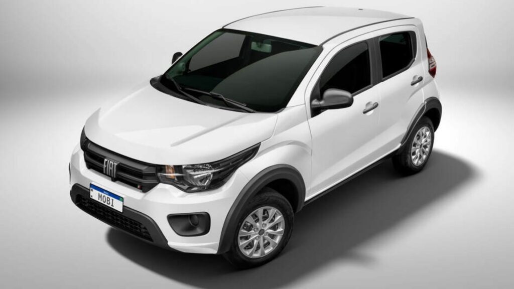 Fiat Mobi fica mais caro.