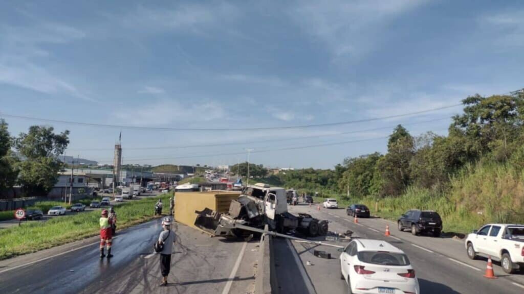 Acidentes nas estradas.