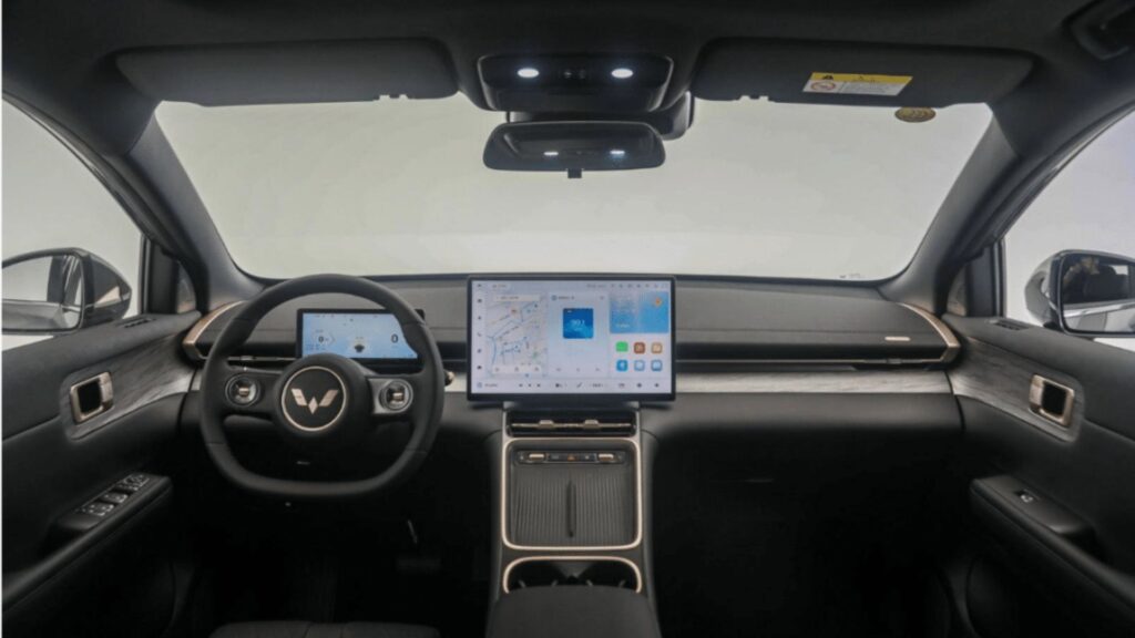 Interna da nova Captiva EUV.