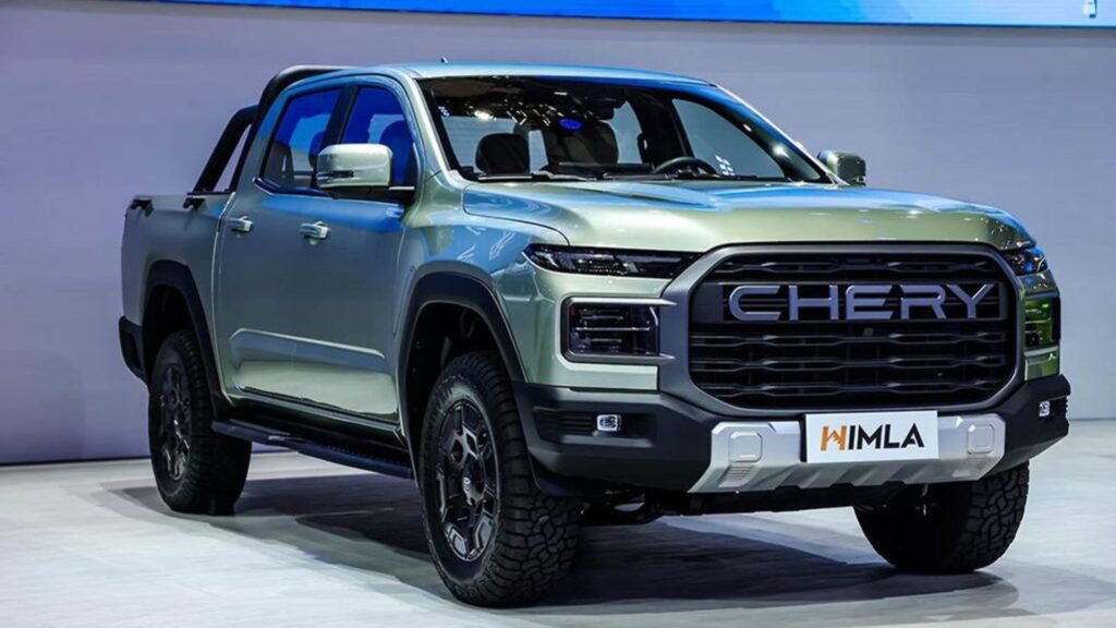 Chery Himla na diagonal.