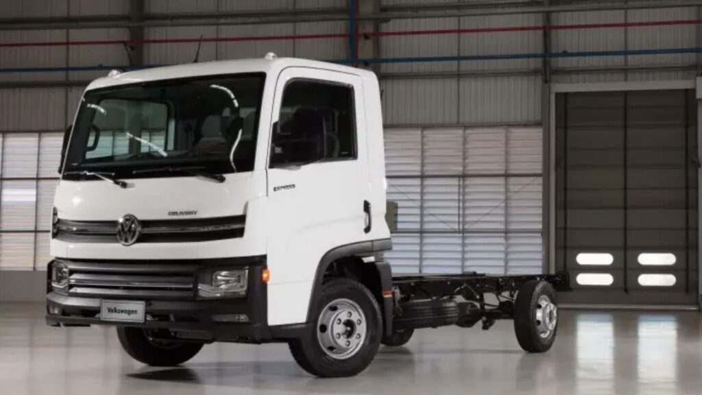 Volkswagen Delivery Express branco.