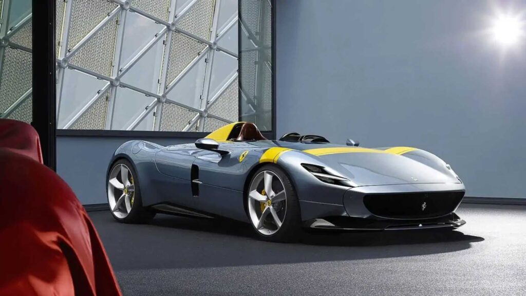 Frerrari Monza SP1 prata.