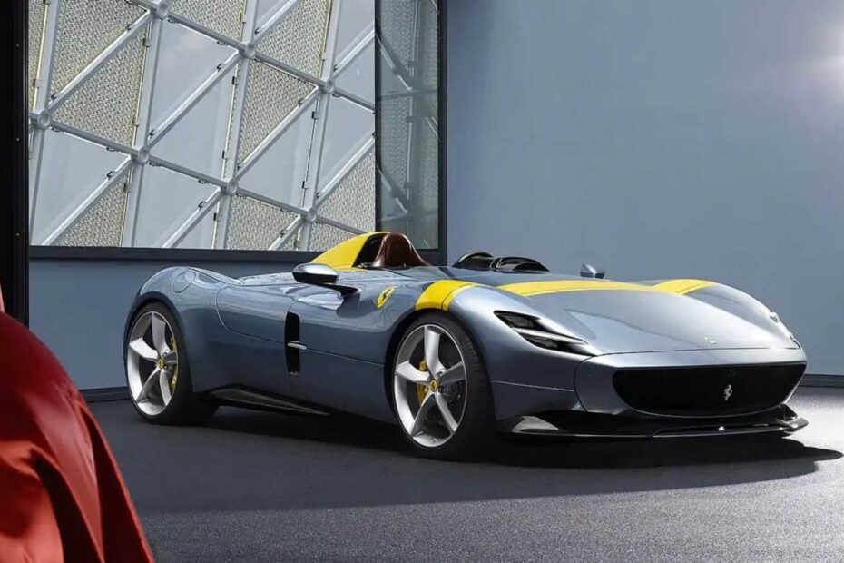 Frerrari Monza SP1 prata.