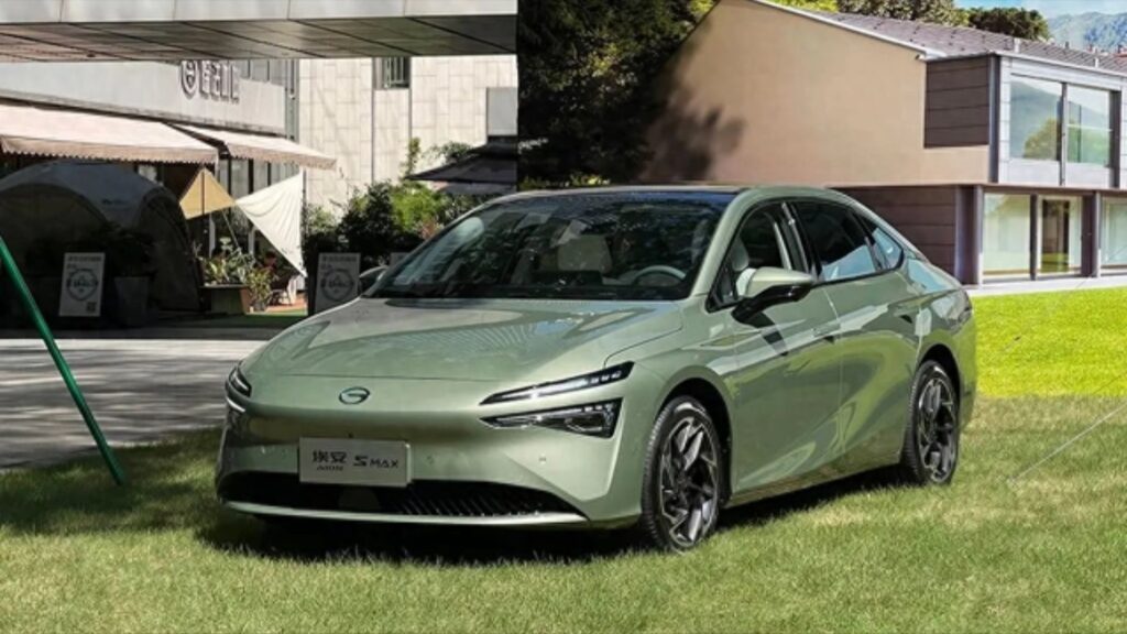 GAC Aion S Max verde.