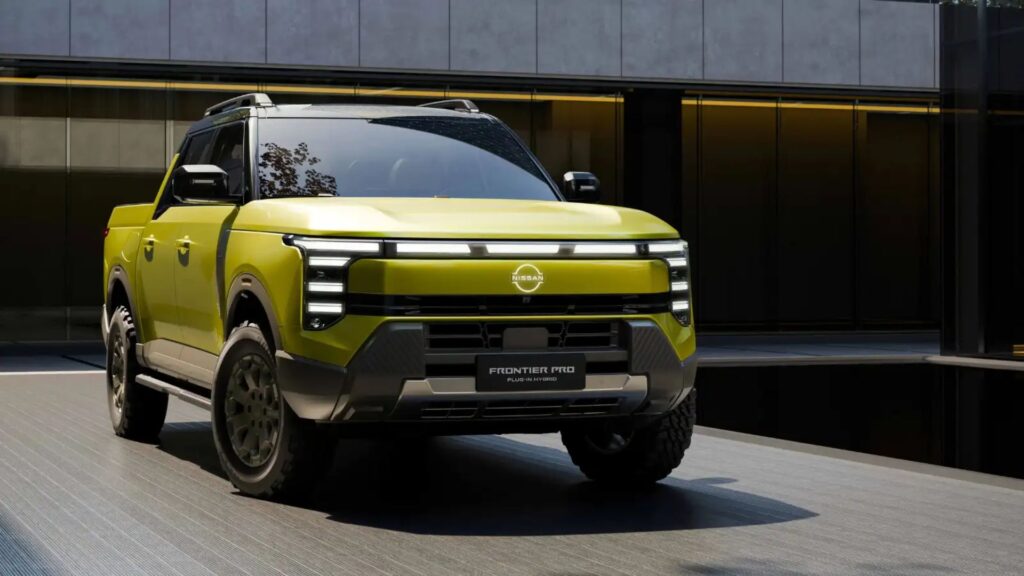 Nova geração da Nissan Frontier.