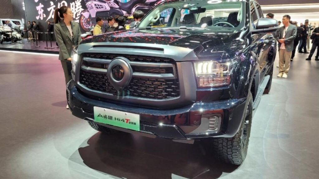 GWM Poer com motor Turbodiesel na diagonal.
