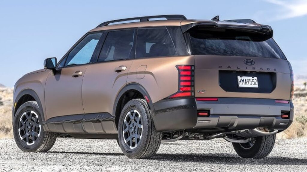 Hyundai Palisade XRT Pro 2026 na diagonal.