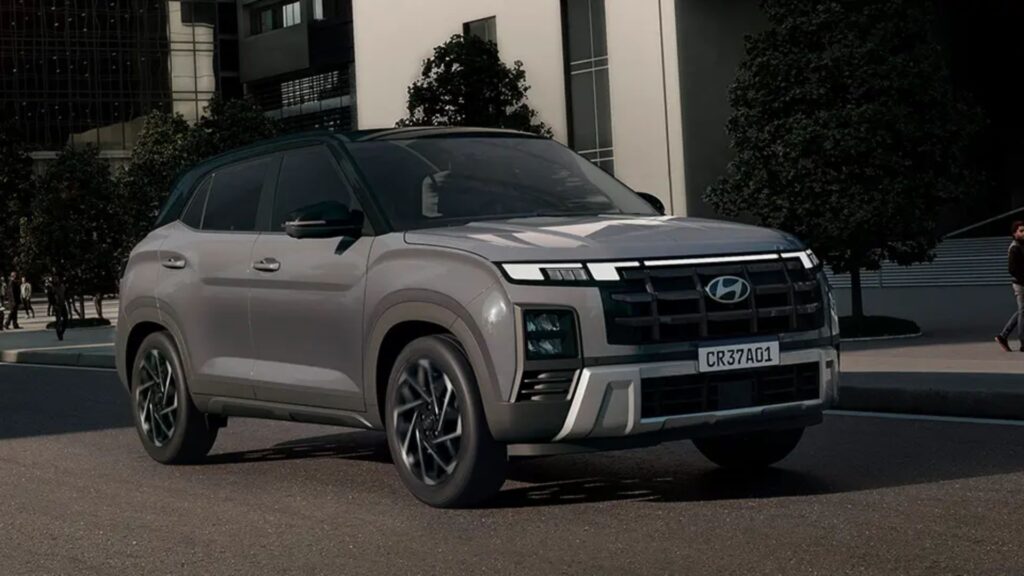 Novo Hyundai Creta 2026 na diagonal.